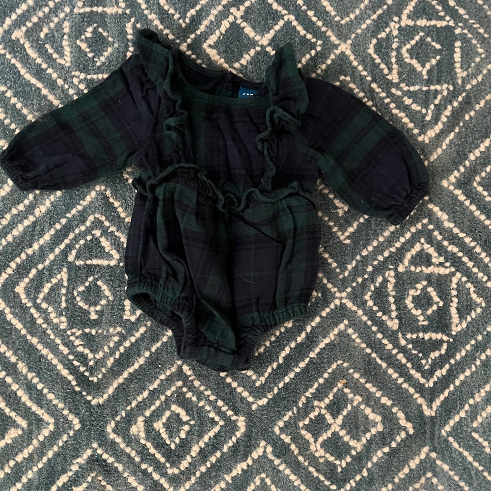Old Navy Kids Formal Dress - Black and Green